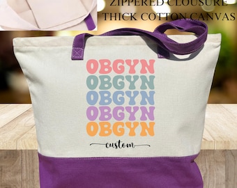 In My OBGYN Era Tote Bag, OBGYN Staff Gifts, OBGYN Appreciation Gift, Nurse Tote Bag, Gift For Obgyn Nurse, Gynecologist, Nurse Week Gift