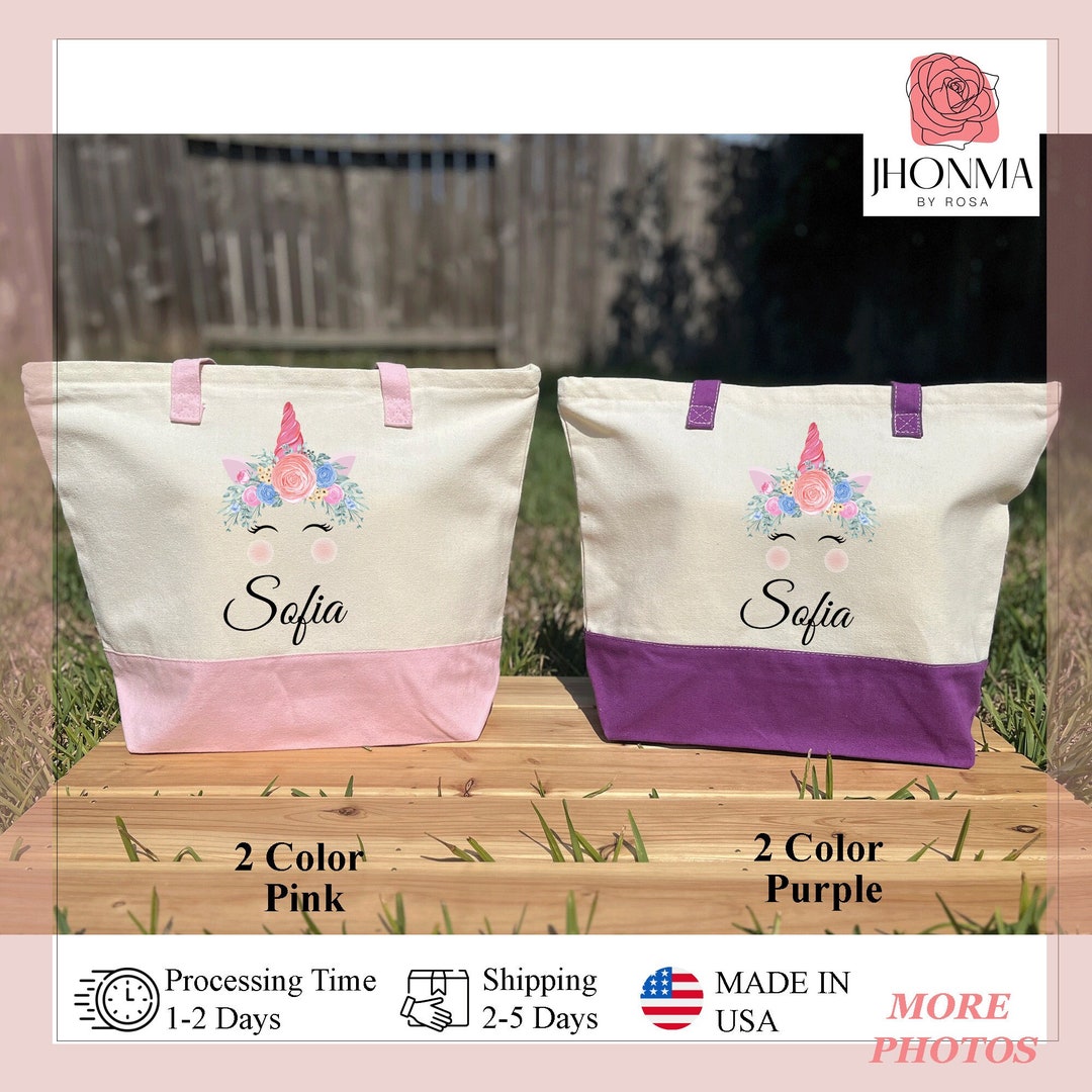 Personalized Unicorn Party Favor, Unicorn Sleepover, Unicorn Birthday ...