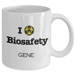 Custom funny lab manager gift, safety engineer, nurse mug, gag medical researcher, nursing assistant, safety officer