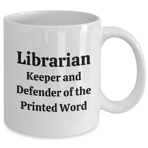 Tasse für Bibliothekarin, Bibliothekarin Dankeschön Geschenk, Geschenk für Buchliebhaber, Bücherwurm, Danksagung