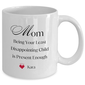 Customized mug for Mom, stepmom, grandmother, godmother, personalized gift for Birthday, Mother’s Day, Christmas