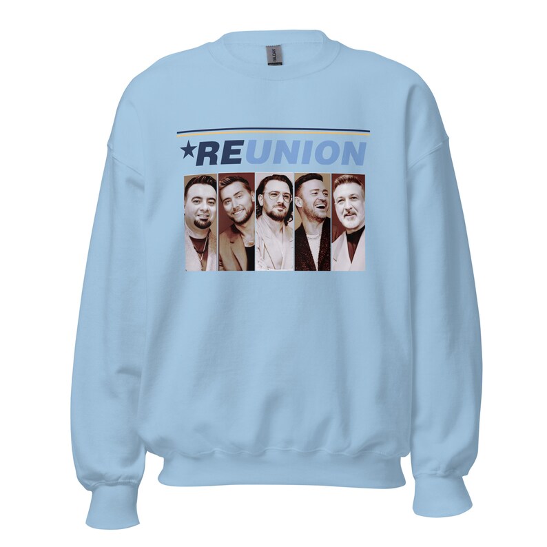 The Reunion 2023 Unisex Crewneck Sweatshirt NSYNC Fan Merch Shirt