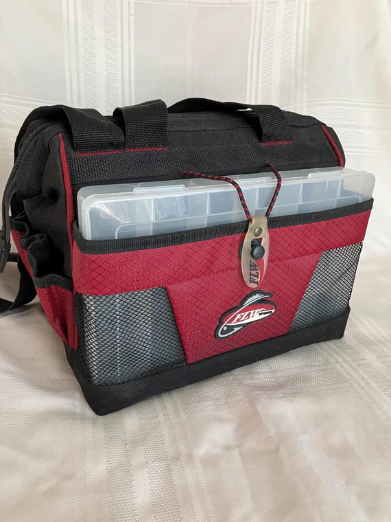 best soft sided tackle bag Okeechobee Fats Medium Fishing Gear Fishing Bag | Includes 2 Fishing Accessories Utility Boxes The durable framework is cloaked with a robust Best Fishing Equipment Small Soft