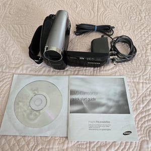 Samsung 34x Optical Zoom DVD Camcorder with Accessories