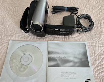 Samsung 34x Optical Zoom DVD Camcorder with Accessories