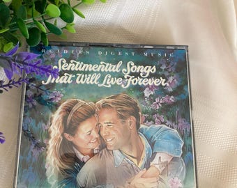 Reader's Digest Music Collection CD Set titled "Sentimental Songs That Will Live Forever.