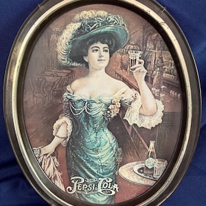 Vintage Pepsi Cola Metal Tray