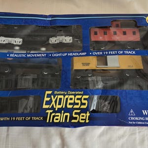 Vintage Battery Operated Express Train Set