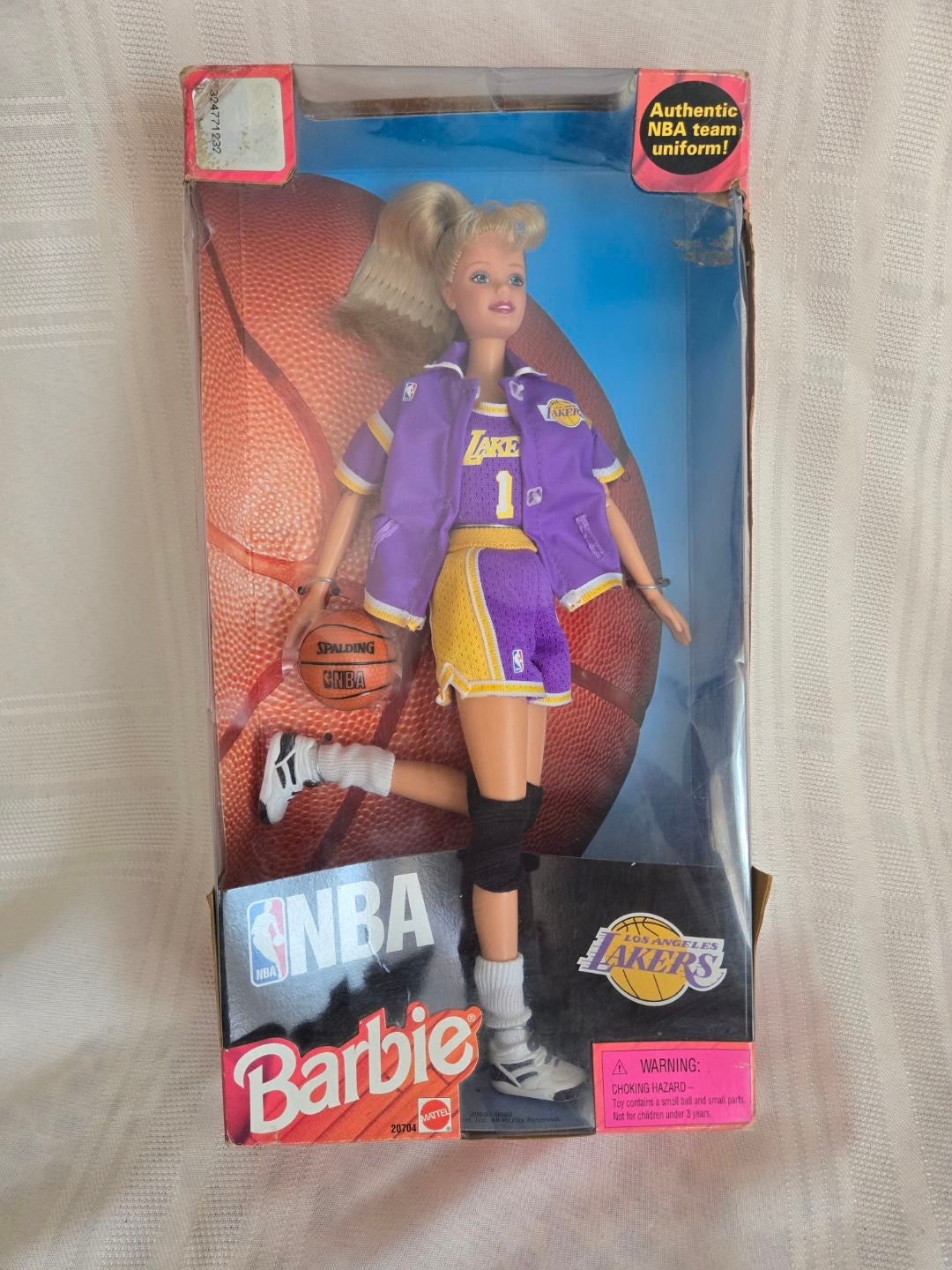 Vintage 1999 NBA Barbie Doll Los Angeles Lakers Original Packaging Etsy