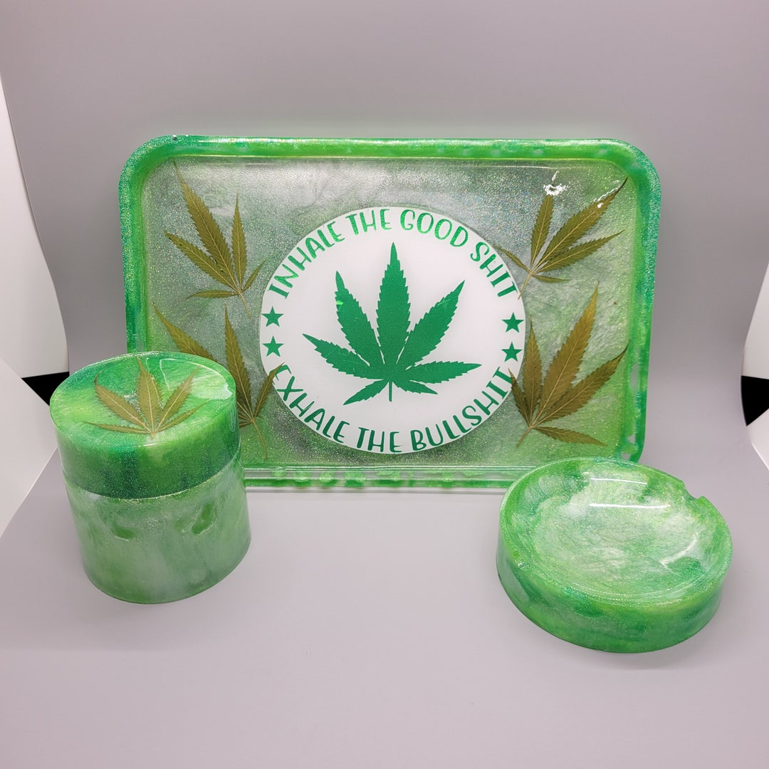 Custom Rolling Tray Cannabis Tray Gift Set Rolling Tray Etsy
