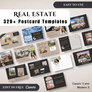 320+ Real Estate Postcard Templates, Real Estate Agent Marketing, Realtor Postcard Marketing Template, Realtor Postcards, Open House Flyers