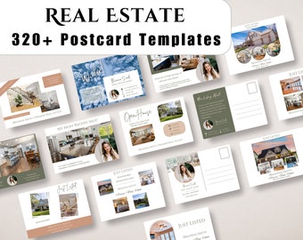 320+ Real Estate Postcard Templates, Real Estate Agent Marketing, Realtor Postcard Marketing Template, Realtor Postcards, Open House Flyers