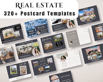 320+ Real Estate Postcard Templates, Real Estate Agent Marketing, Realtor Postcard Marketing Template, Realtor Postcards, Open House Flyers