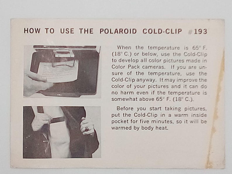 Vintage 1960s Polaroid 100 Land Camera With Plastic Shroud/cover and ...