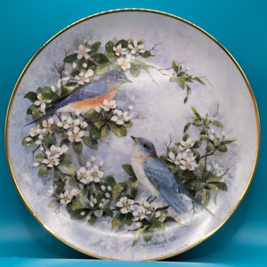 Franklin Mint Bird Plates - Etsy