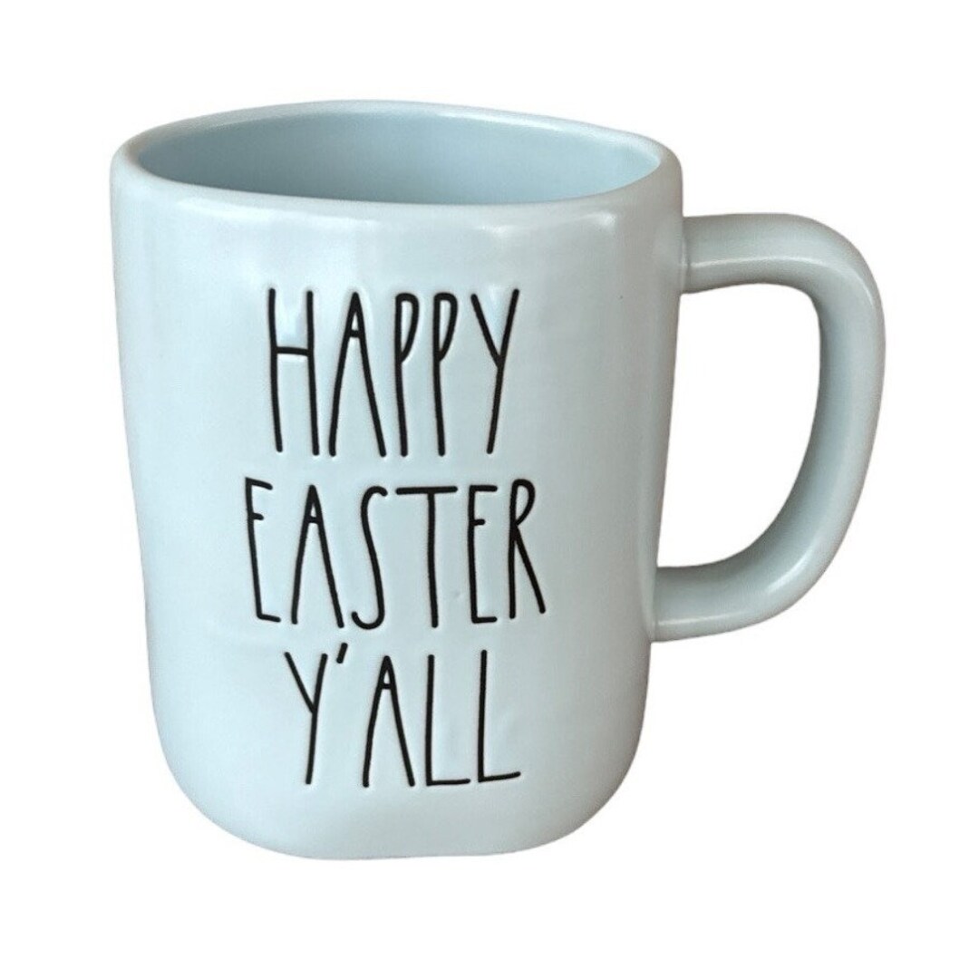 Rae Dunn Easter Mug Farmhouse Style Minimalist Design Rustic Decor ...