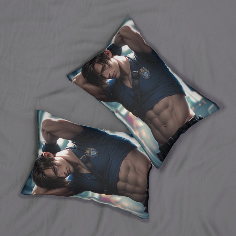 Leon S Kennedy Lumbar Pillow Etsy