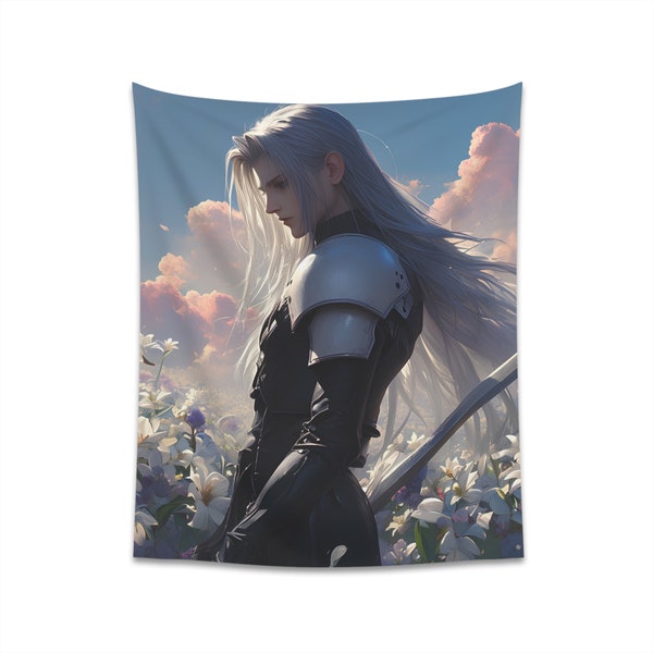 Final Fantasy VII Sephiroth Tenture murale imprimée