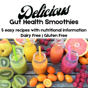 Recettes de smoothies pour la santé intestinale : sans produits laitiers et sans gluten, riches en prébiotiques (PDF)