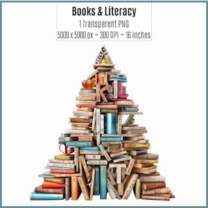 Alfabetización SVG, Libros PNG, Bookworm Clipart, Profesor de lectura bibliotecario, Decoración del aula de la biblioteca, Descarga digital, Uso comercial
