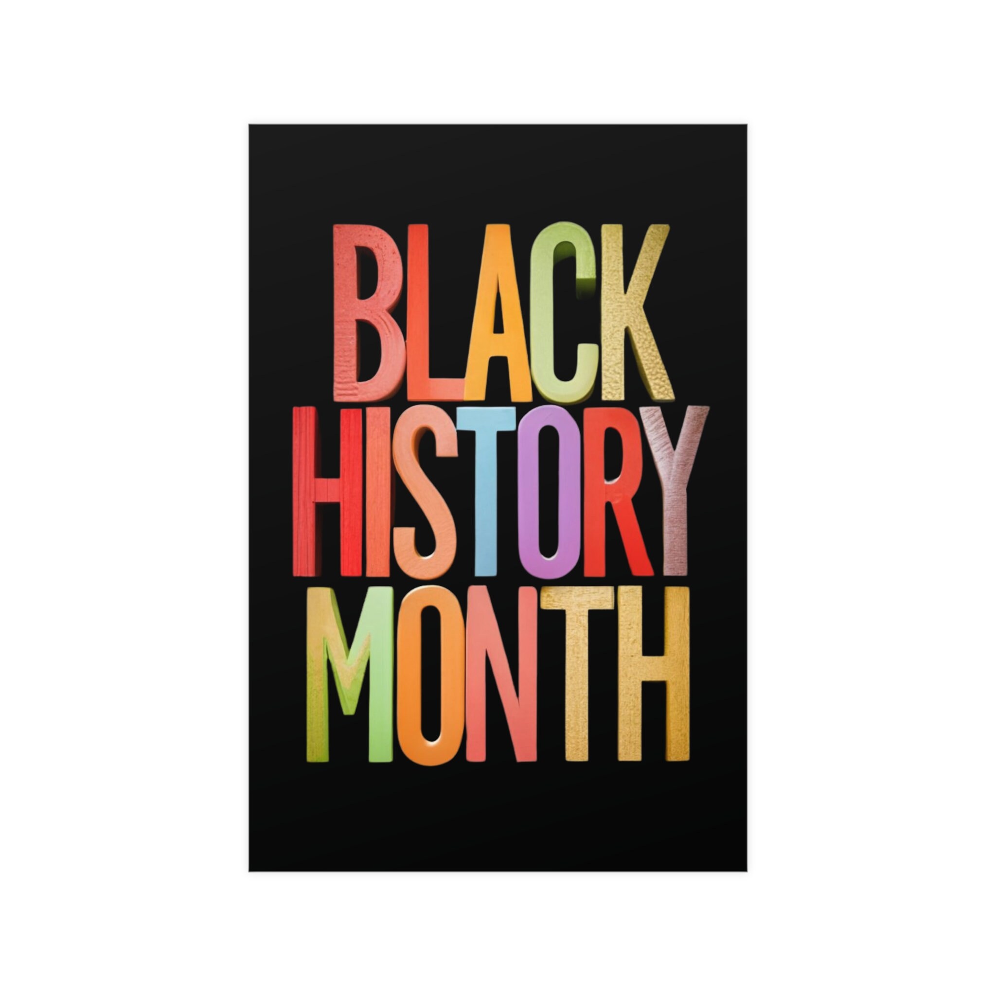 Black History Month Poster, African American Classroom Poster - Etsy