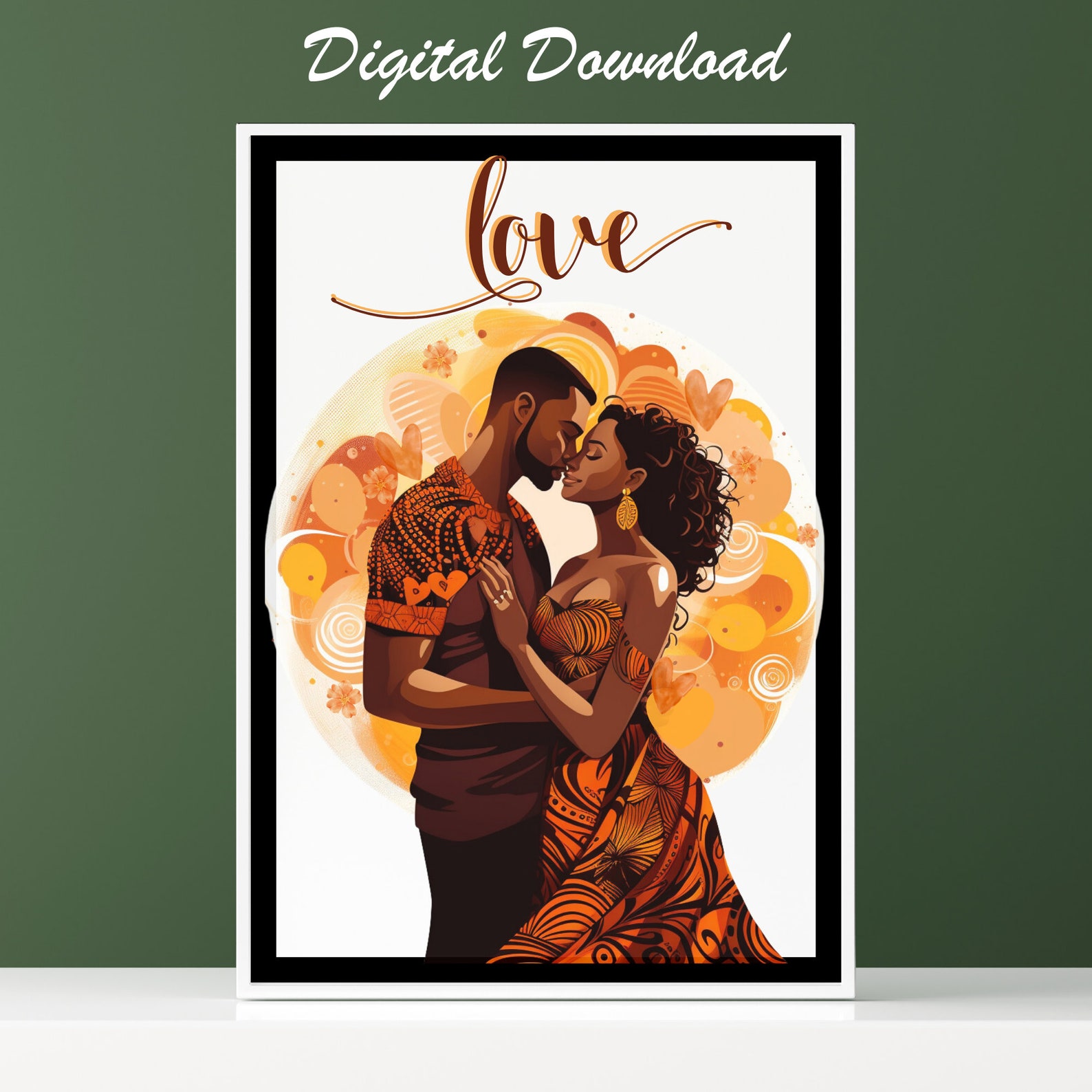 Black Couple in Love Images, Black Love Clipart, Positive Black Images ...