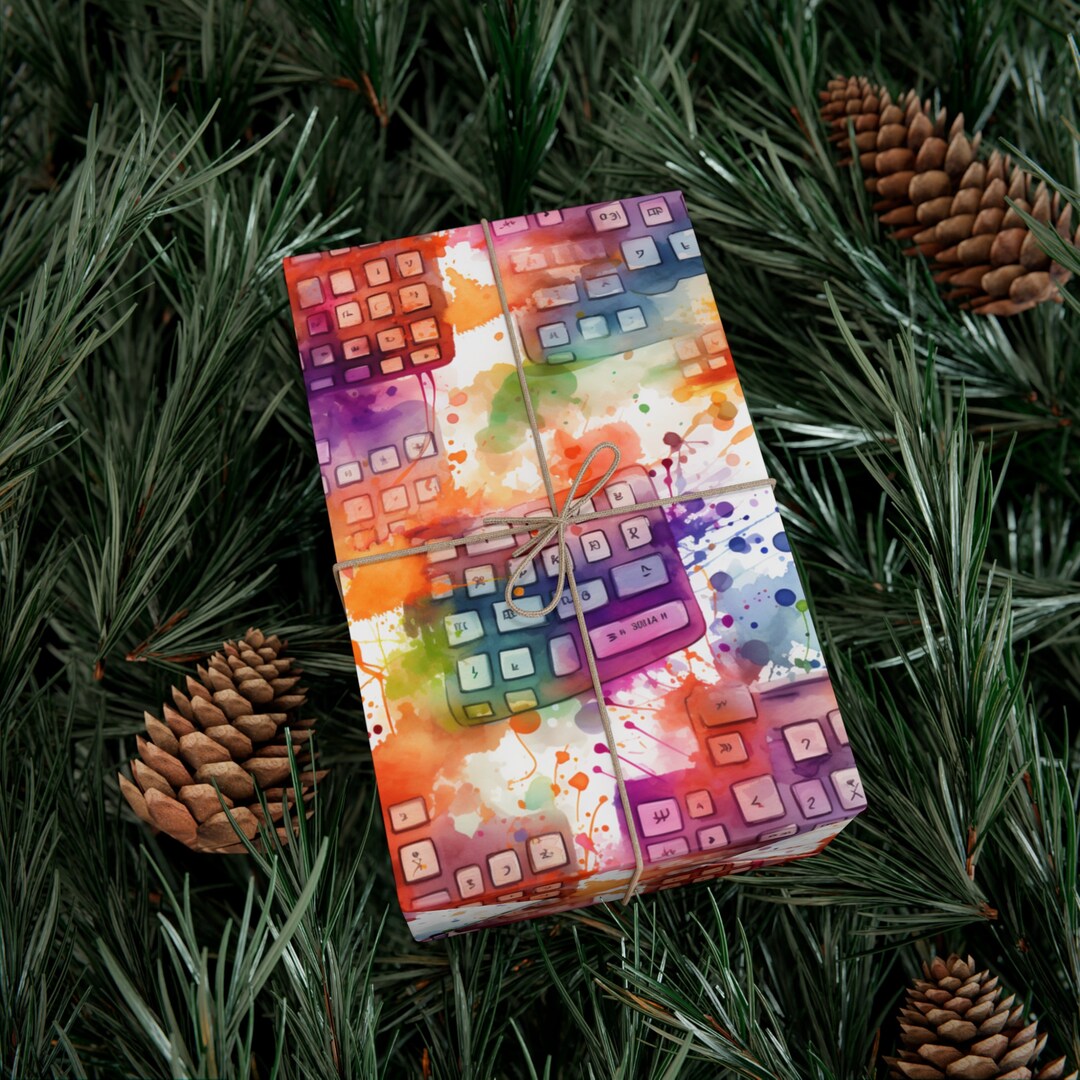 Computer Science Wrapping Paper, Gift Wrap for Computer Programming