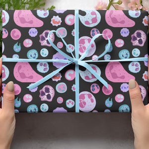 Blood Cells Gift Wrapping Paper, Neutrophil Biology, Hematologist, Immunologist, Science Teacher, PhD Researcher Graduation, Scientist Xmas