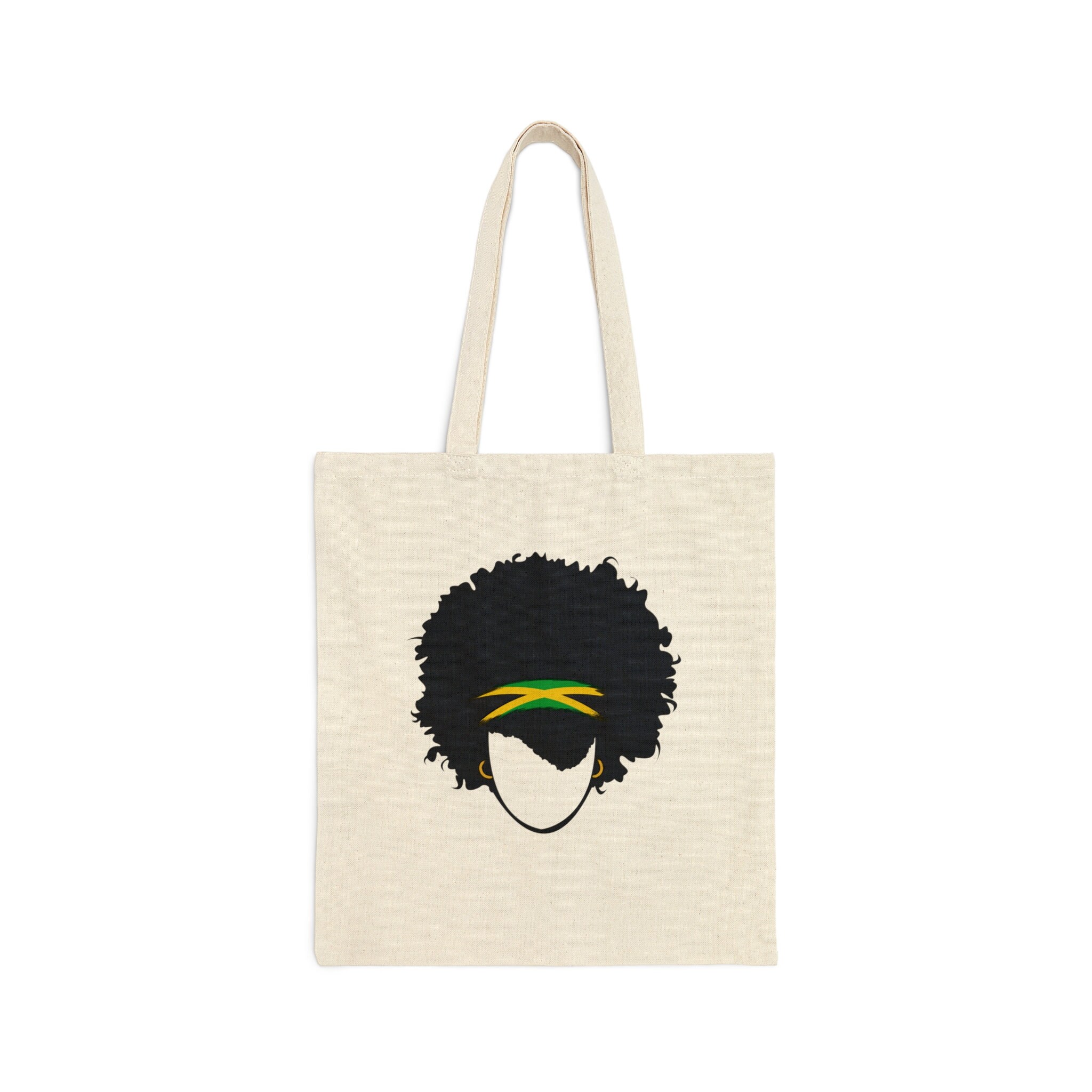 Jamaican Flag Pattern Print Backpack