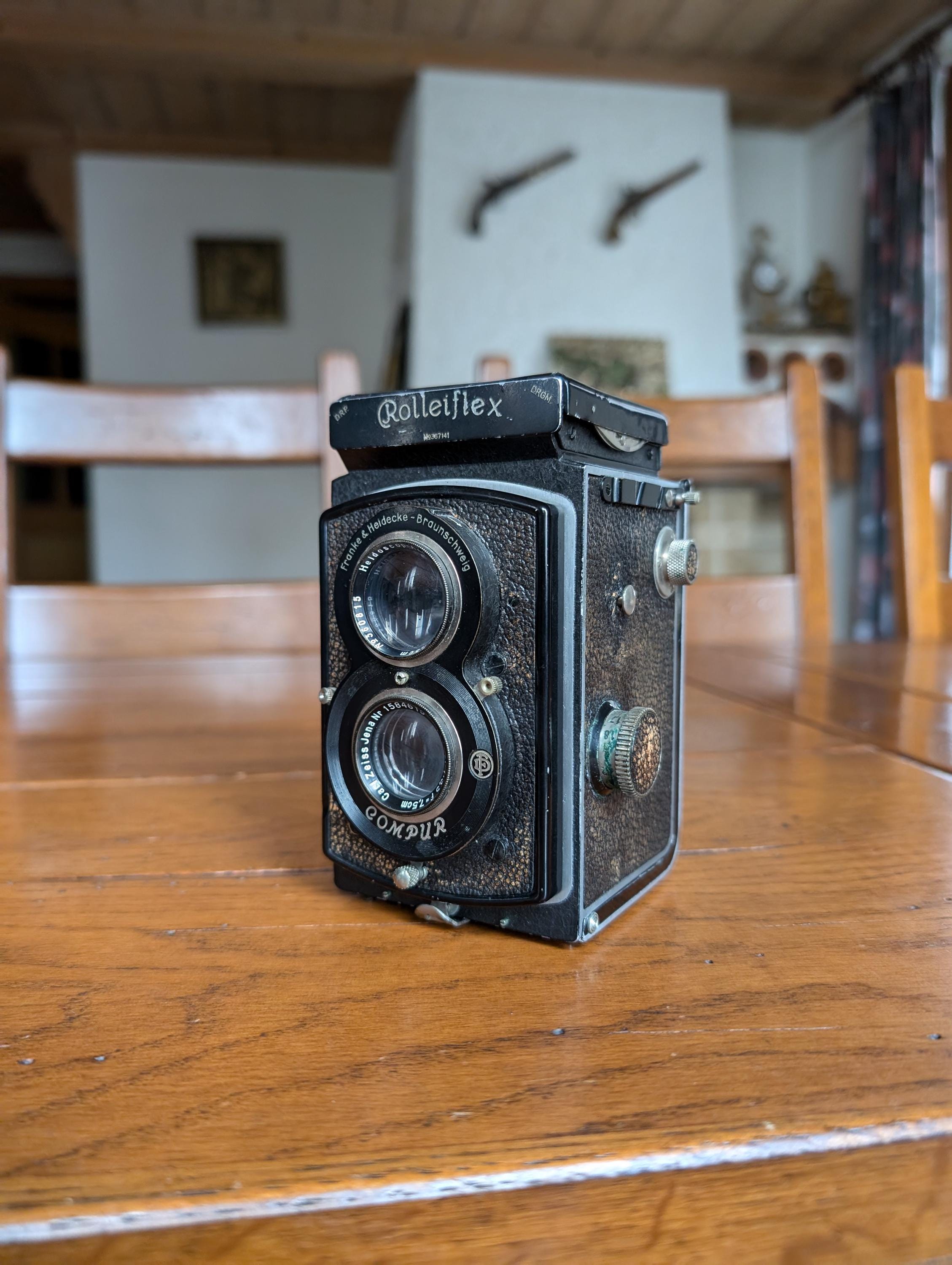 Rolleiflex Automat Model II Compur With Carl Zeiss Jena