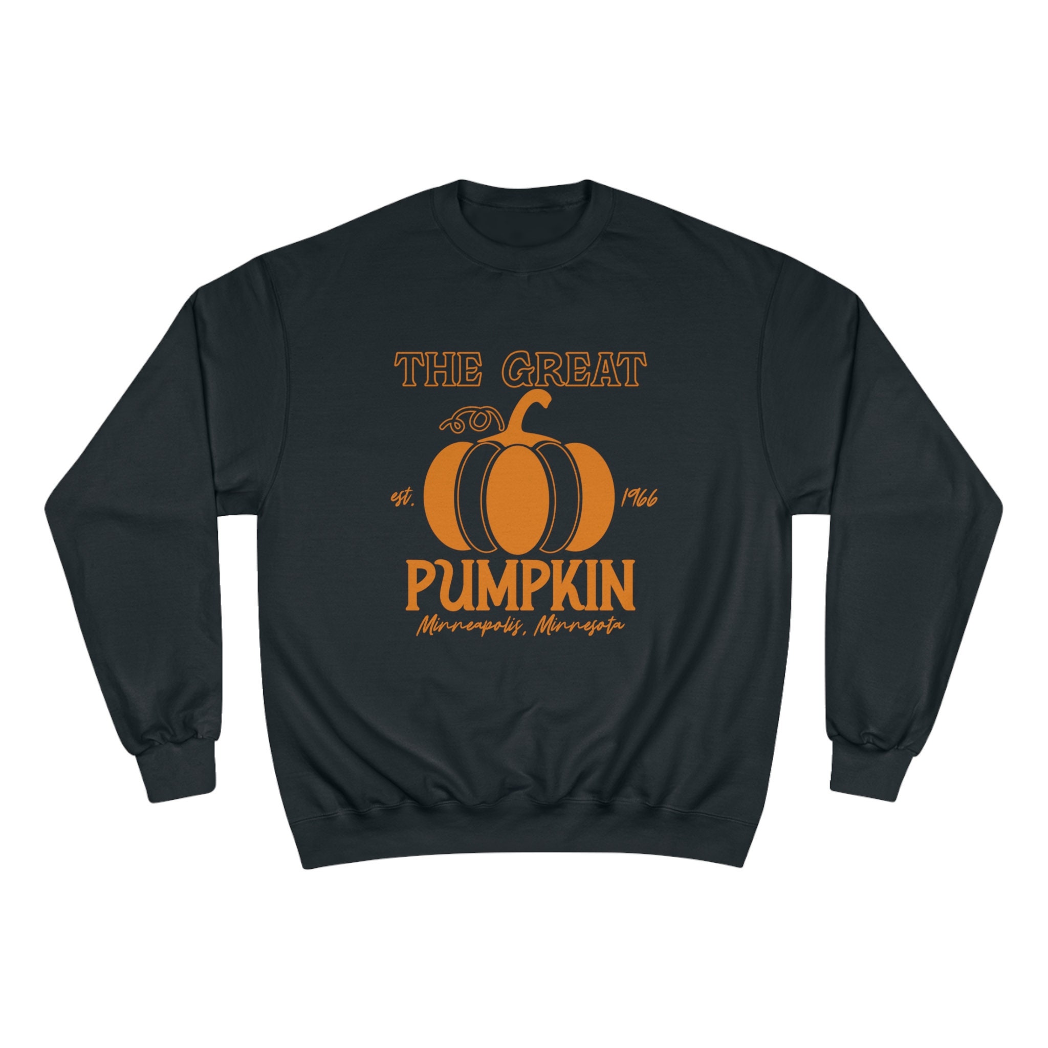 Discover The Great Pumpkin Autumn Fall Halloween Champion Crewneck Sweatshirt