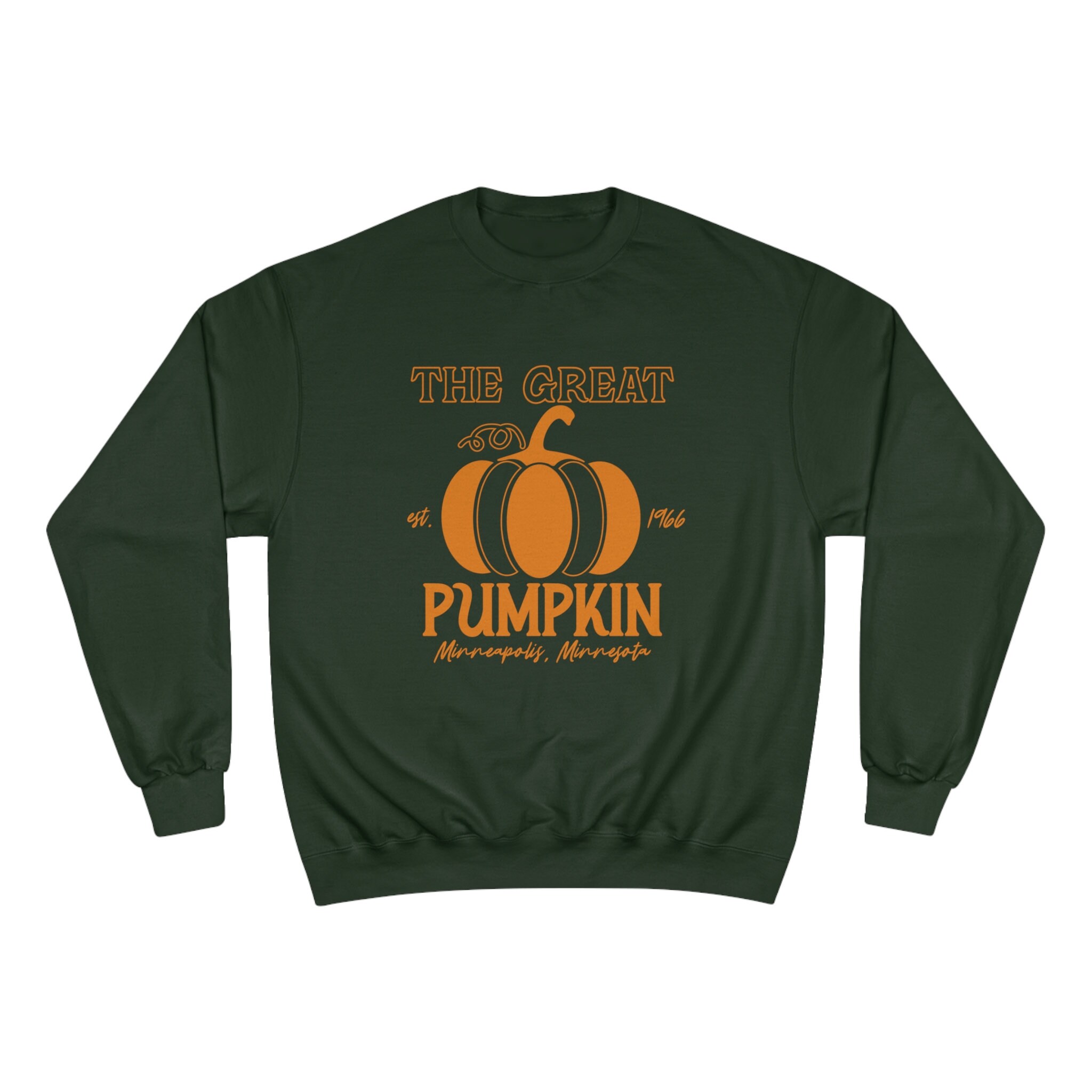 Discover The Great Pumpkin Autumn Fall Halloween Champion Crewneck Sweatshirt