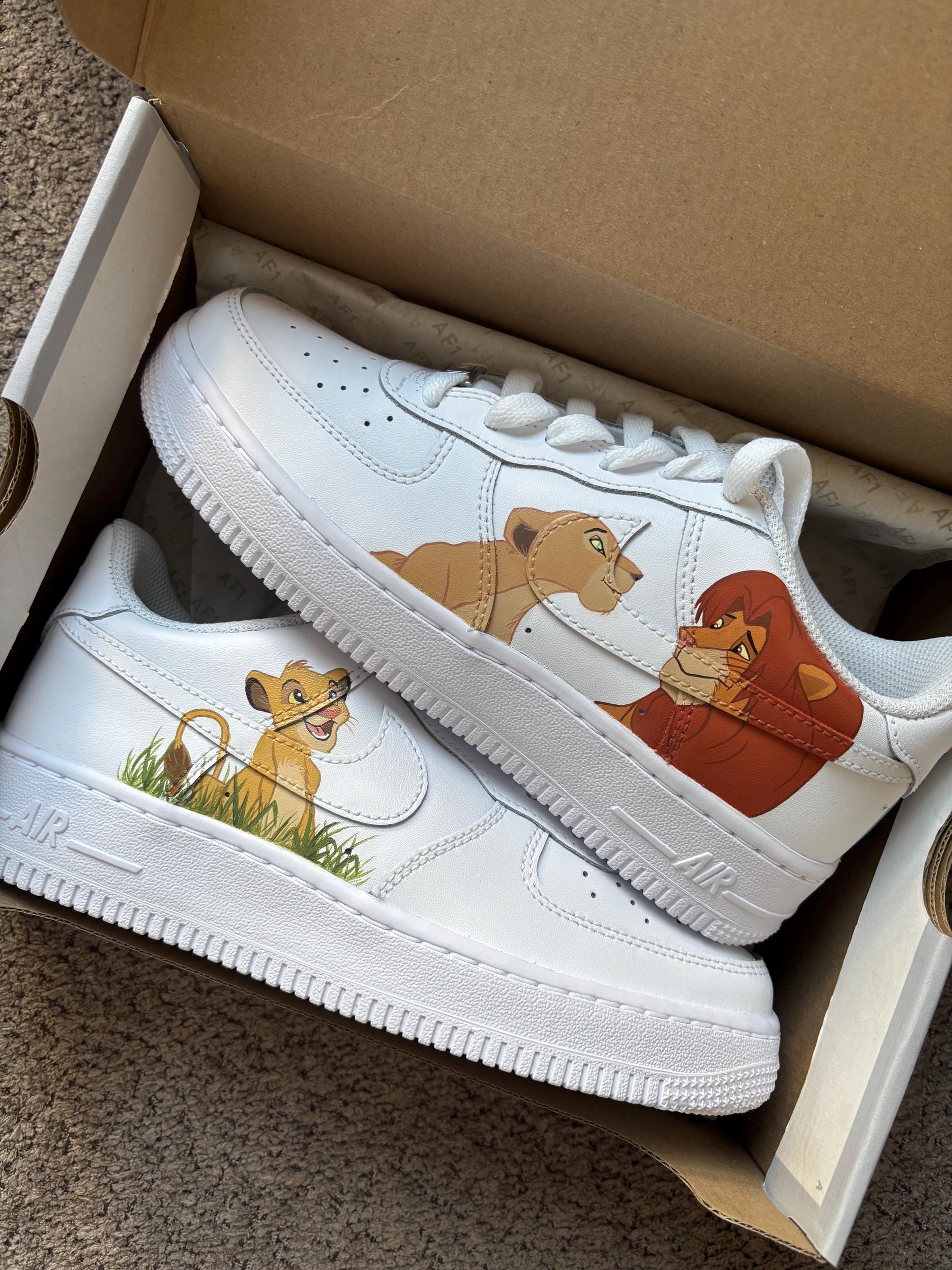 custom af1 lion king air force