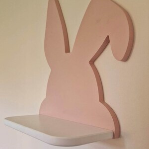 Bunny shelf, Kids Room Decor, Nursery Decor, Baby Shower Gift,Personalized Gift