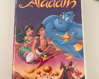 Disney Aladdin Black Diamond VHS