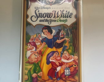 Disney Snow White and the Seven Dwarfs Masterpiece VHS