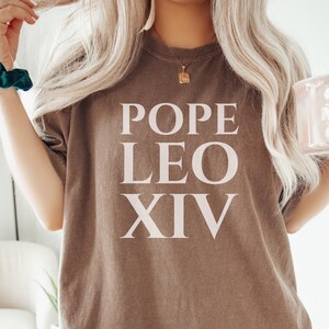 New Pope 2025 Shirt, Pope Leo XIV Tee, Robert Prevost Shirt, Papa Leo XIV, Catholic T-Shirt, Historic Papal Election Shirt, American Pope