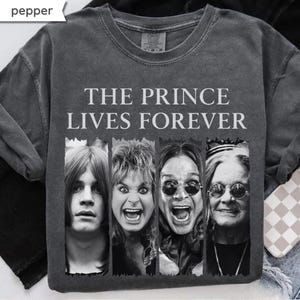Comfort Colors® Ozzy Osbourne Tribute Shirt, Rest In Peace Ozzy Osbourne, Ozzy Osbourne RIP T-shirt, Ozzy Osbourne Memorial Tshirt