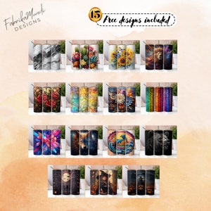 Pitbull 20oz Skinny Tumbler Design Template Straight PNG File Download Pitbull Tumbler Png, Pitbull, dog Tumbler image 4