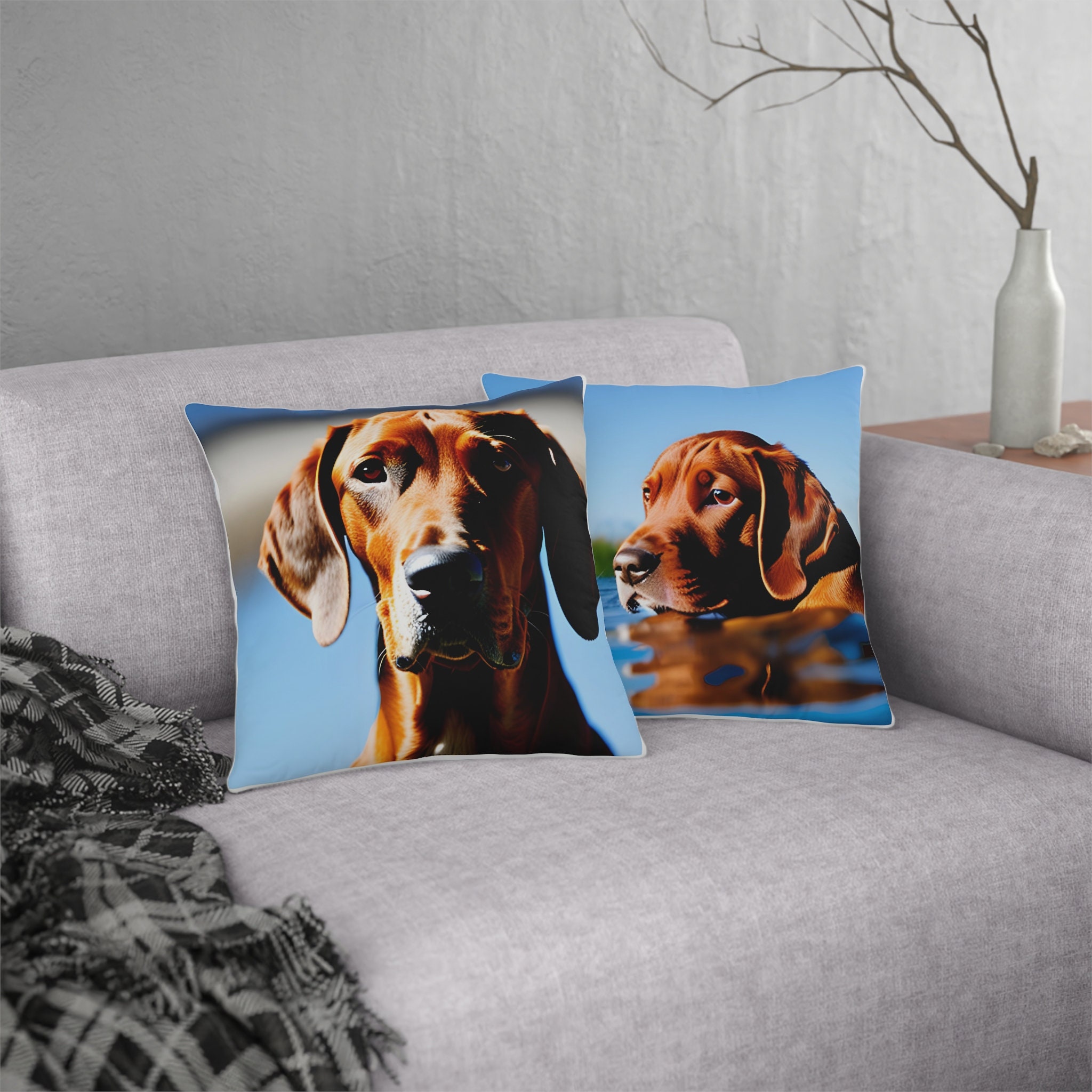 Dog Face Pillow / 2sided Custom Dog Face Pillow / Breed Etsy