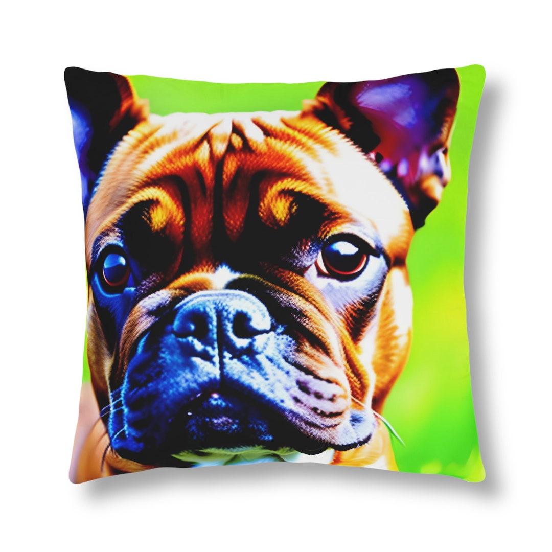 Dog Face Pillow / 2sided Custom Dog Face Pillow / Breed Etsy