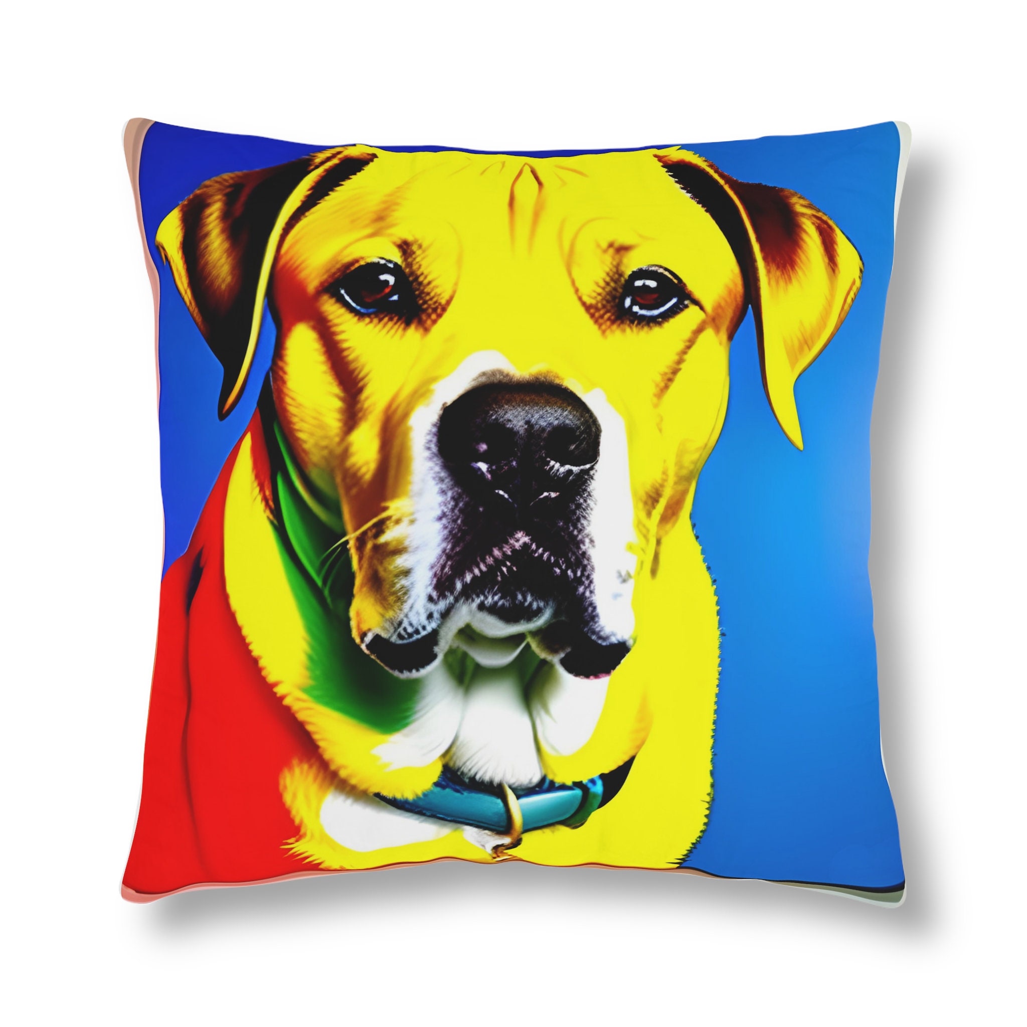 Dog Face Pillow / 2sided Custom Dog Face Pillow / Dog Pillow Etsy