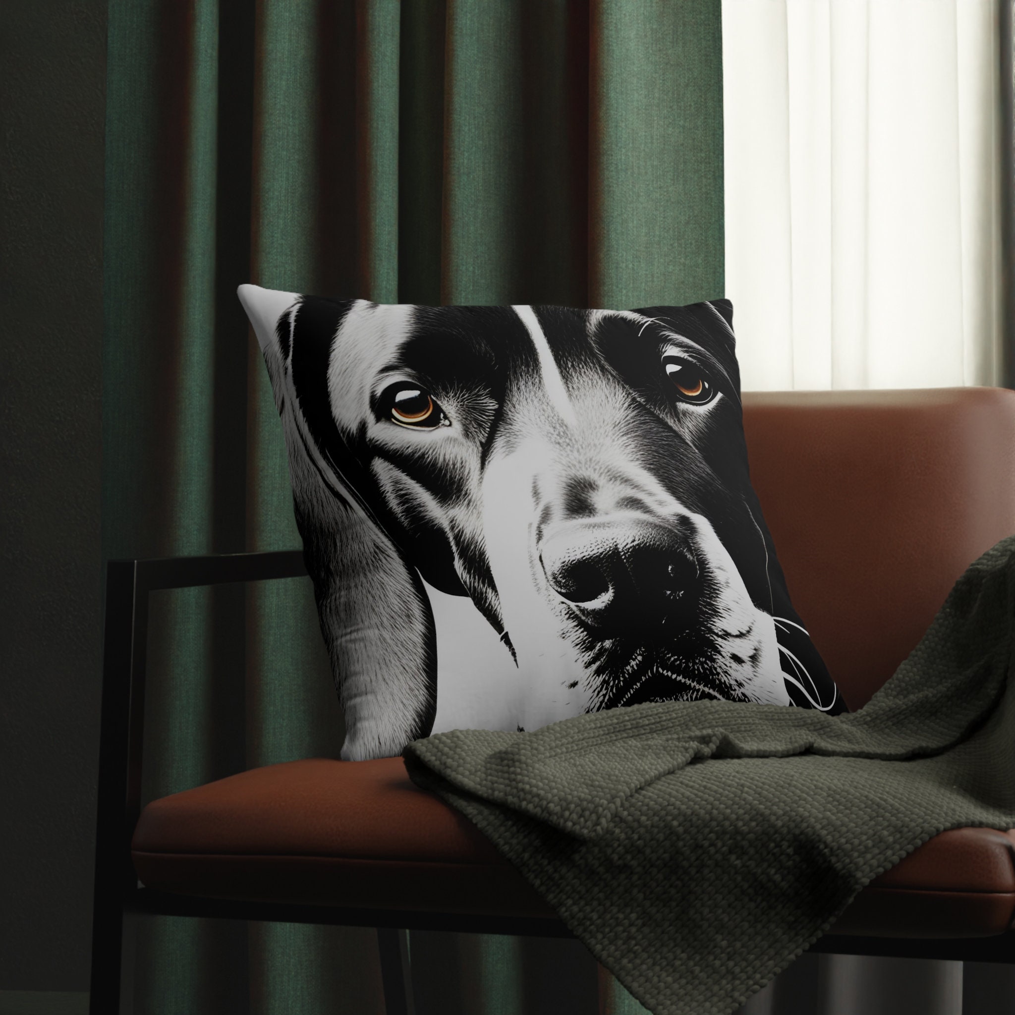 Dog Face Pillow / 2sided Custom Dog Face Pillow / Dog Pillow Etsy