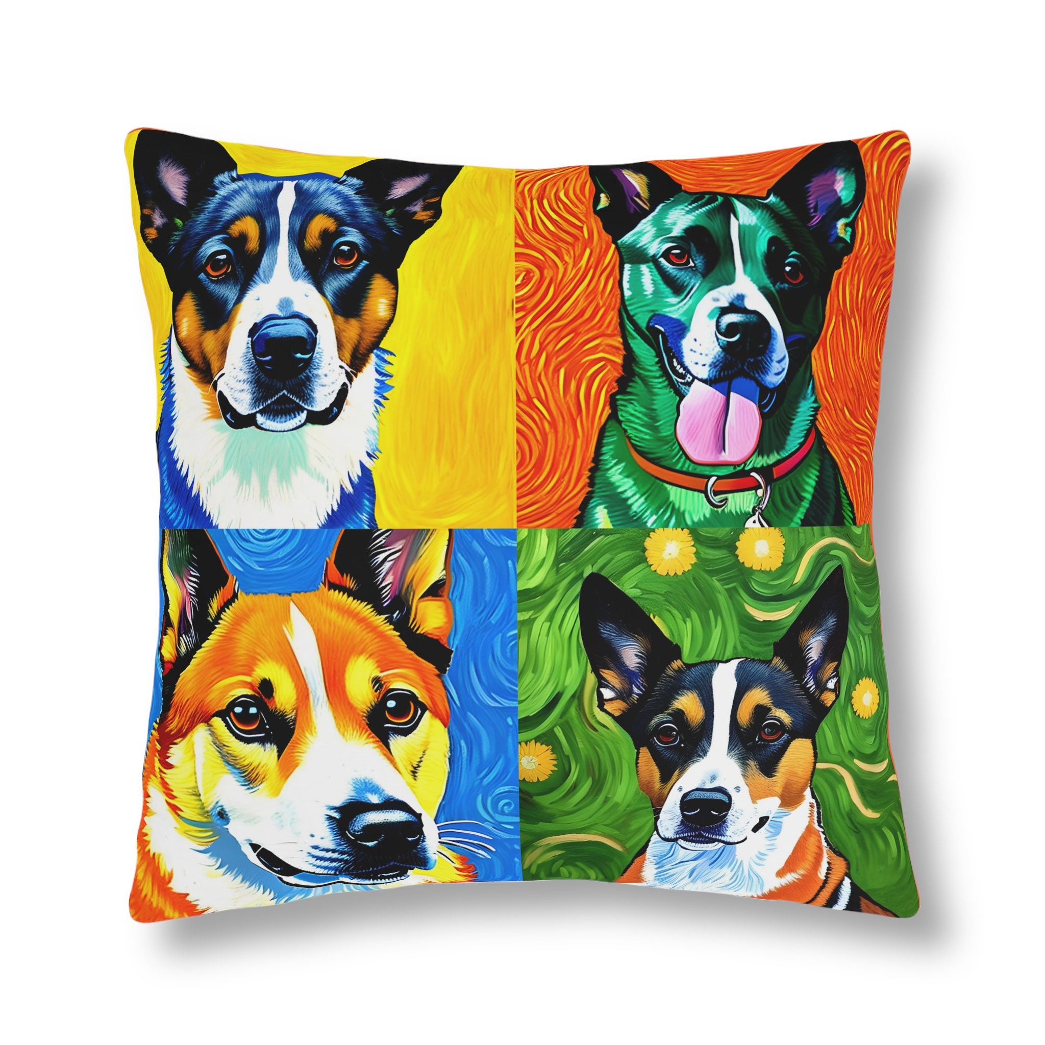 Dog Face Pillow / Custom Dog Face Pillow / Dog Pillow Picture Etsy