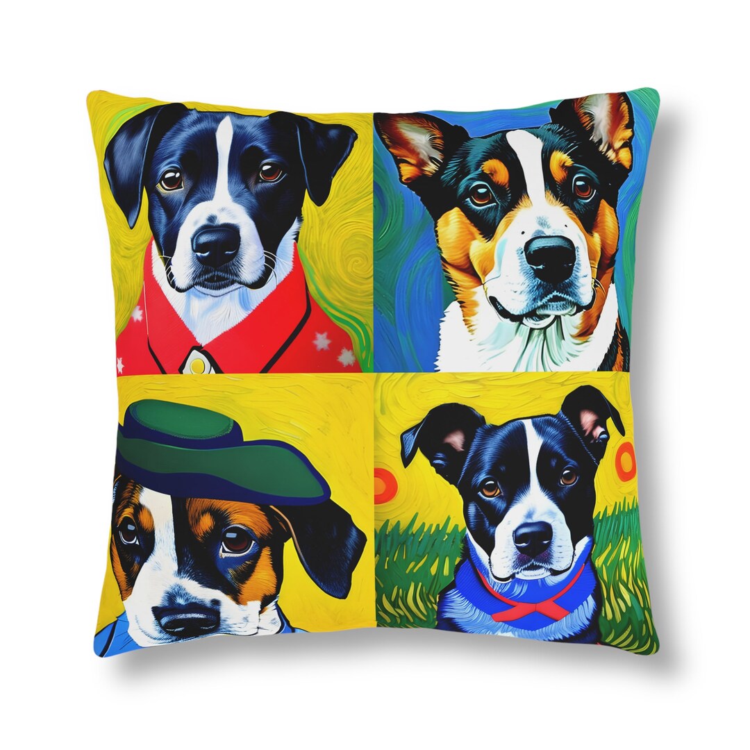 Dog Face Pillow / Custom Dog Face Pillow / Dog Pillow Picture Etsy