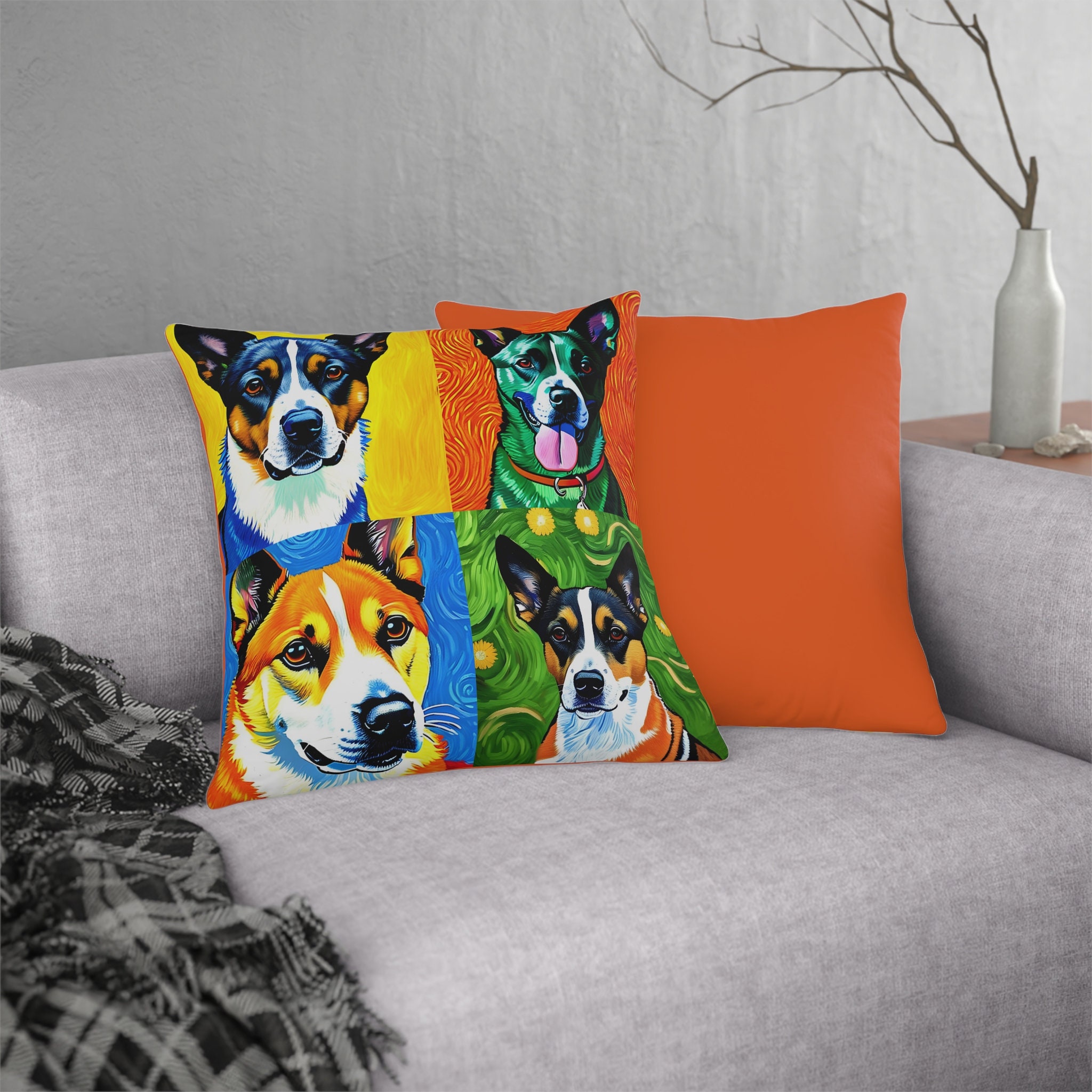 Dog Face Pillow / Custom Dog Face Pillow / Dog Pillow Picture Etsy