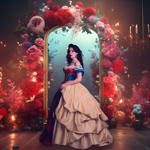 Snowie Snow - 1 Beautiful photography digital background backdrop perfect for Weddings, Sweet 16, Quinceanera&#39;s, Fantasy etc.