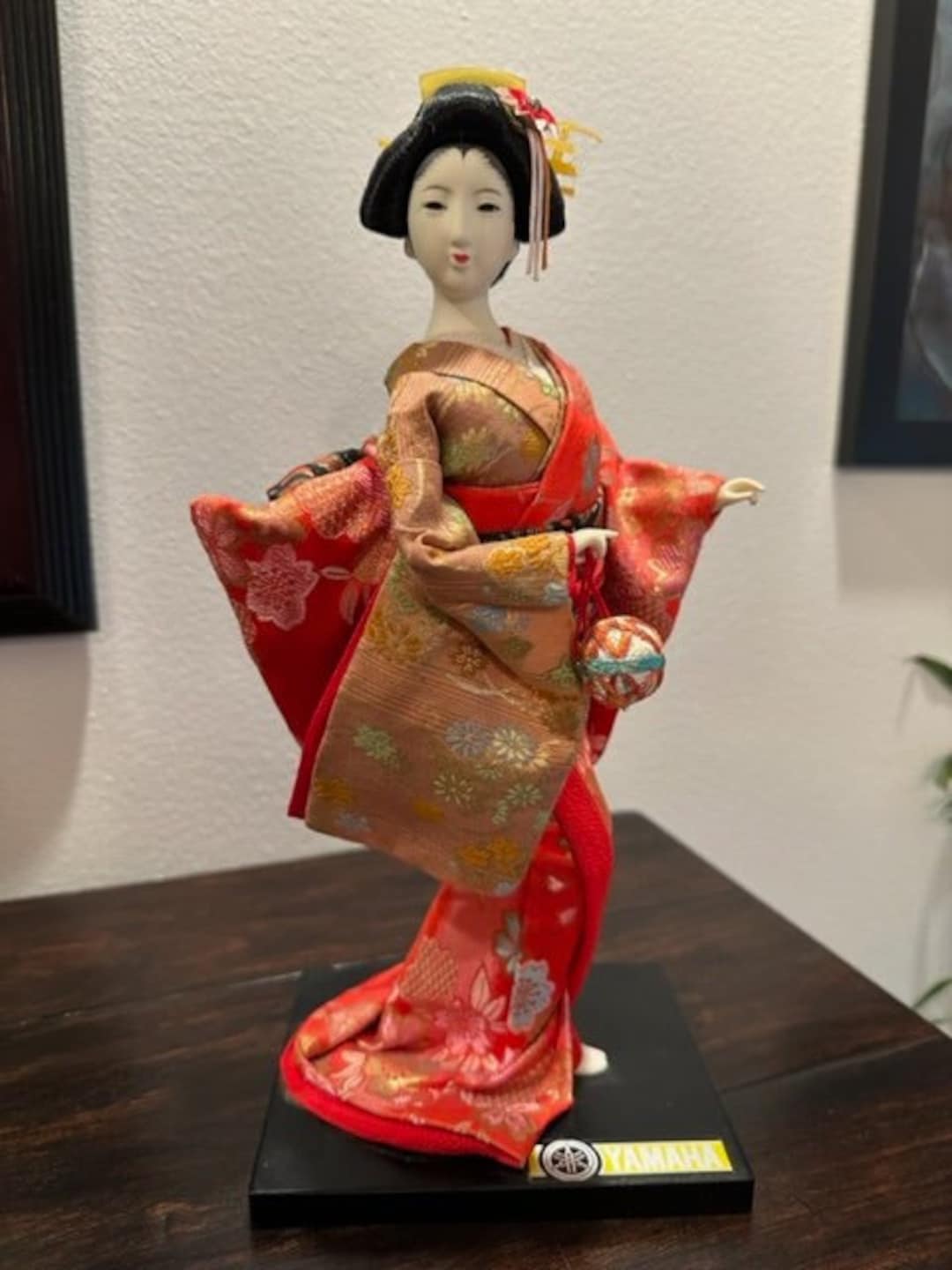 Japanese Geisha Doll Made by Kyugetsu for Yamaha Etsy