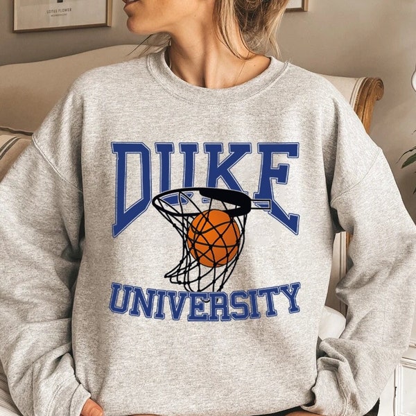 Duke Basketball t-shirt, Duke Sweatshirt, Duke t Shirt, University Of Duke Shirt, Duke Basketball Shirt, basketball gift.