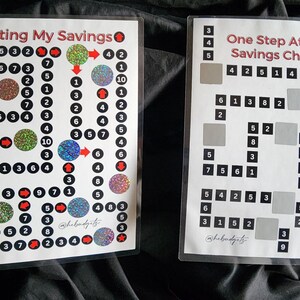 Savings Board Games: &quot;One Step At A Time&quot; -- &quot;Directing My Savings&quot;